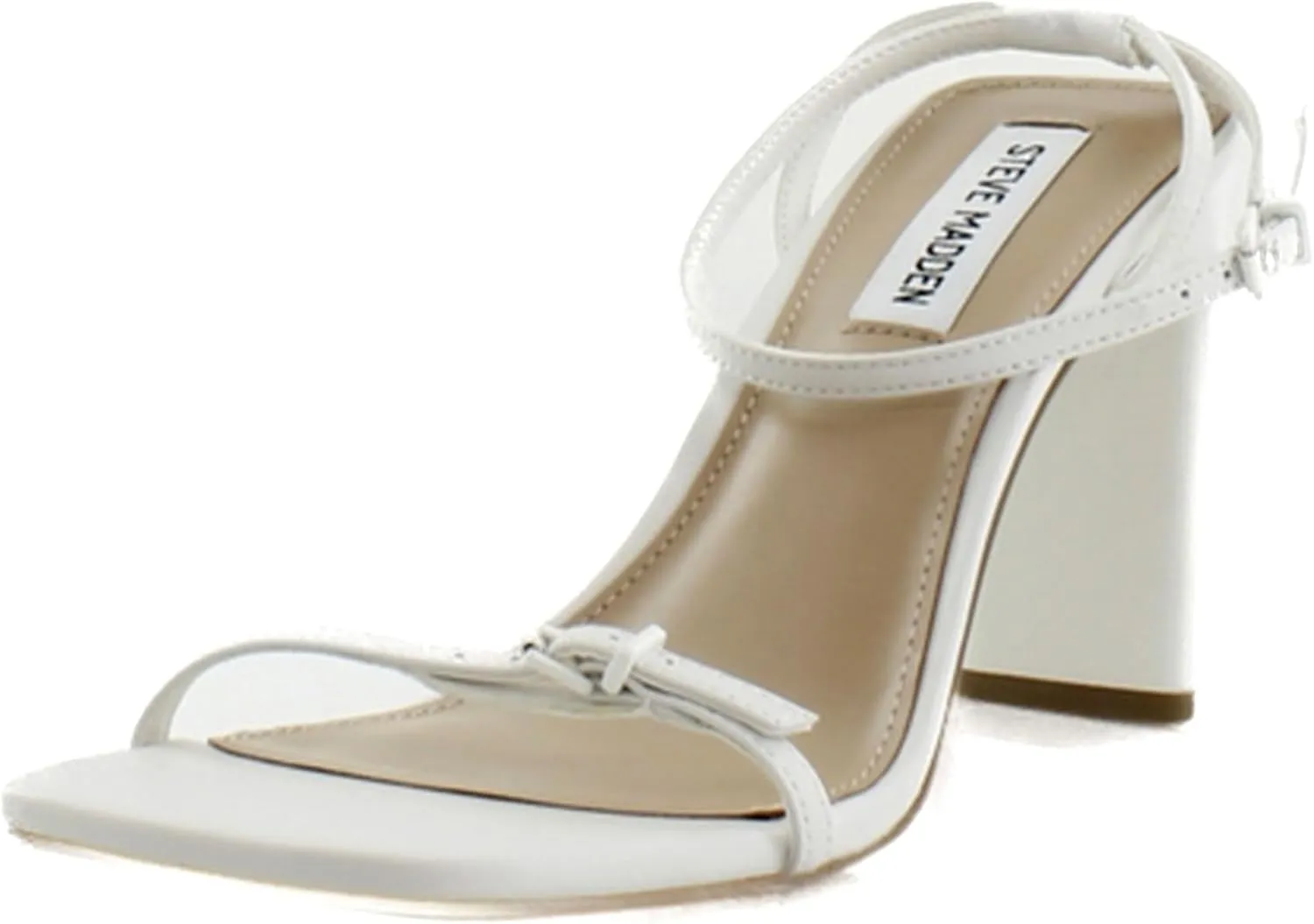Steve Madden Ailene Women's Heels White Leather Size 8 M