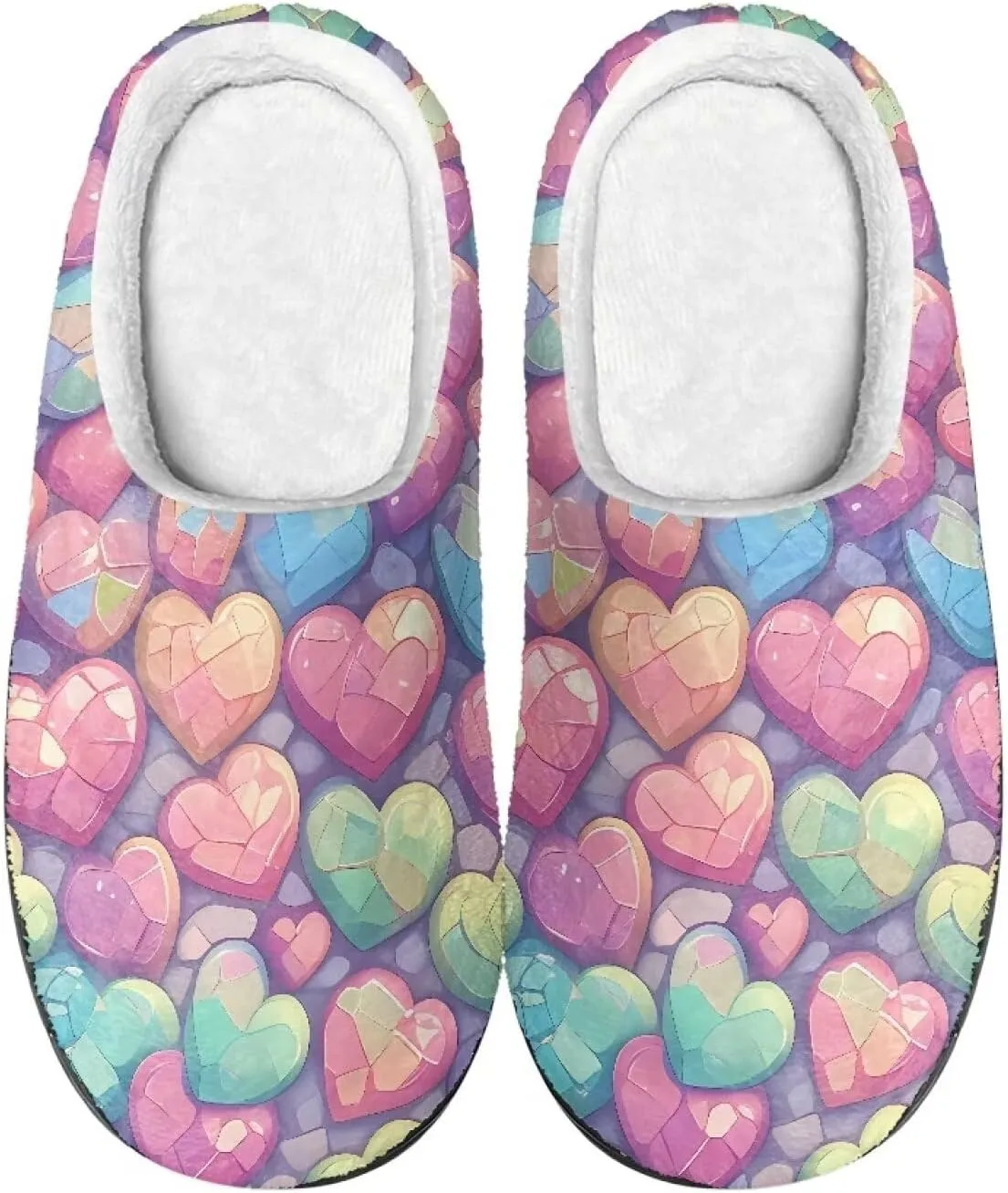 Sugar Skull Girl Grip Slippers Tiger Fluffy House Non Skid Microfiber Women Slipper Winter Indoor Shoes