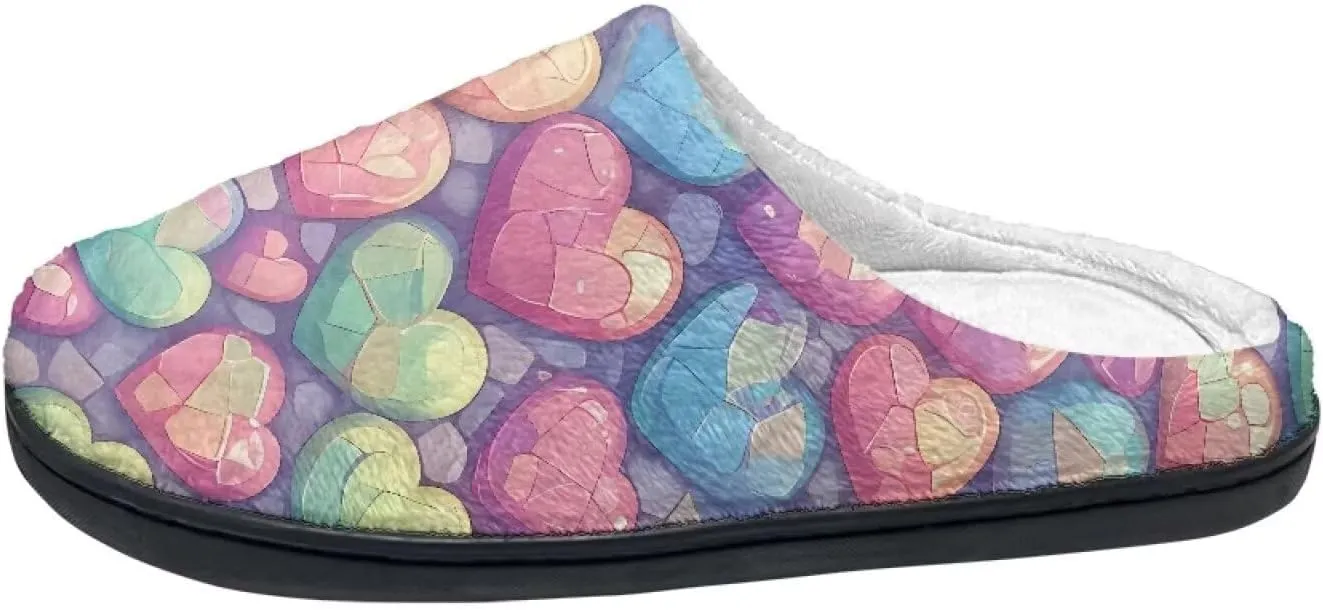 Sugar Skull Girl Grip Slippers Tiger Fluffy House Non Skid Microfiber Women Slipper Winter Indoor Shoes