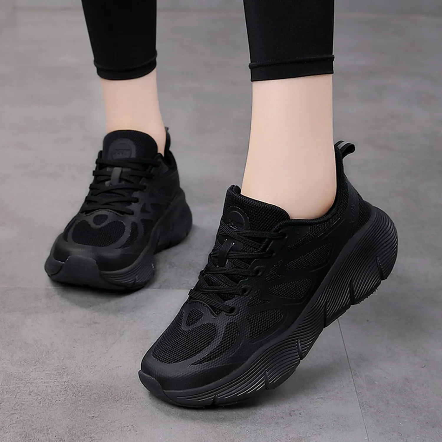SWDZM Women's Slip on Walking Running Shoes Fashion Sneakers Comfort Non Slip Sport Athletic Trainer Shoes