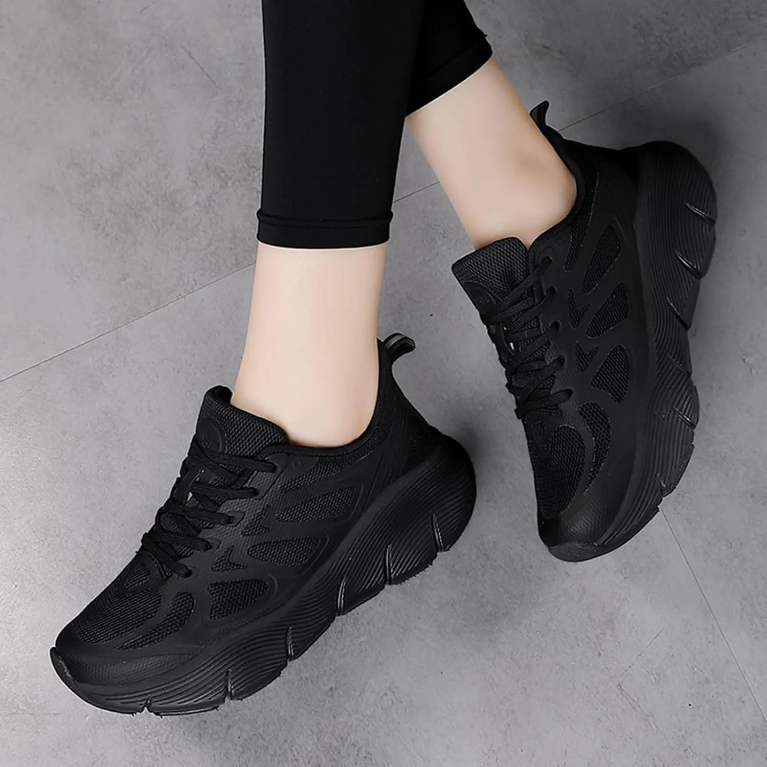 SWDZM Women's Slip on Walking Running Shoes Fashion Sneakers Comfort Non Slip Sport Athletic Trainer Shoes