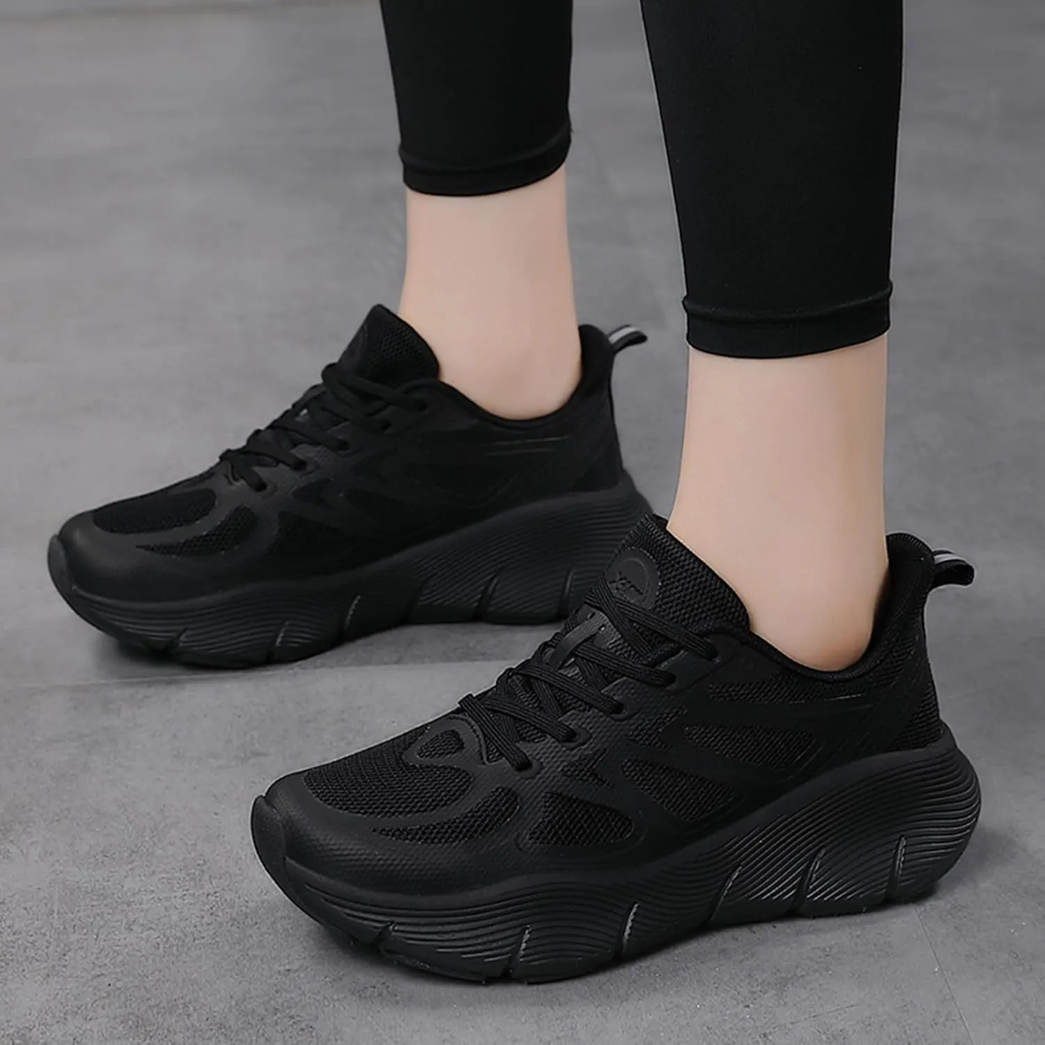 SWDZM Women's Slip on Walking Running Shoes Fashion Sneakers Comfort Non Slip Sport Athletic Trainer Shoes