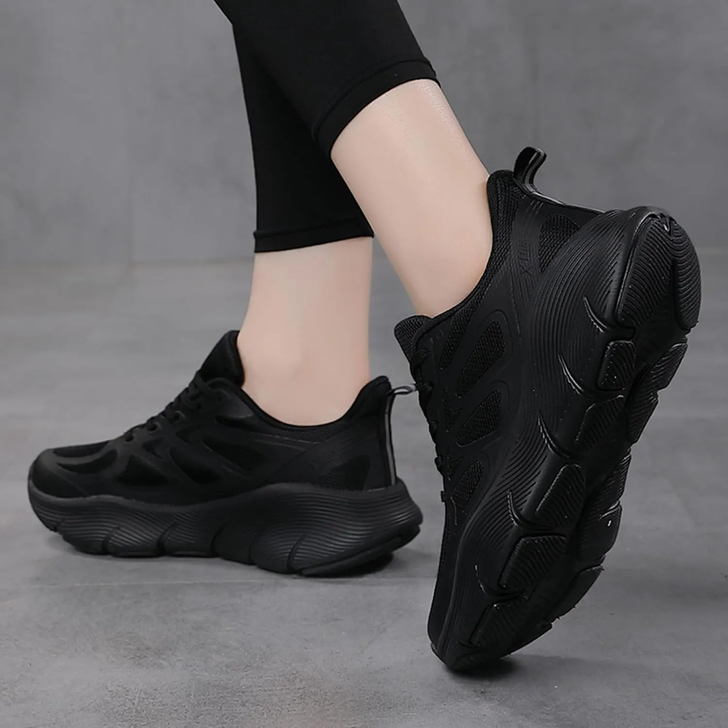 SWDZM Women's Slip on Walking Running Shoes Fashion Sneakers Comfort Non Slip Sport Athletic Trainer Shoes