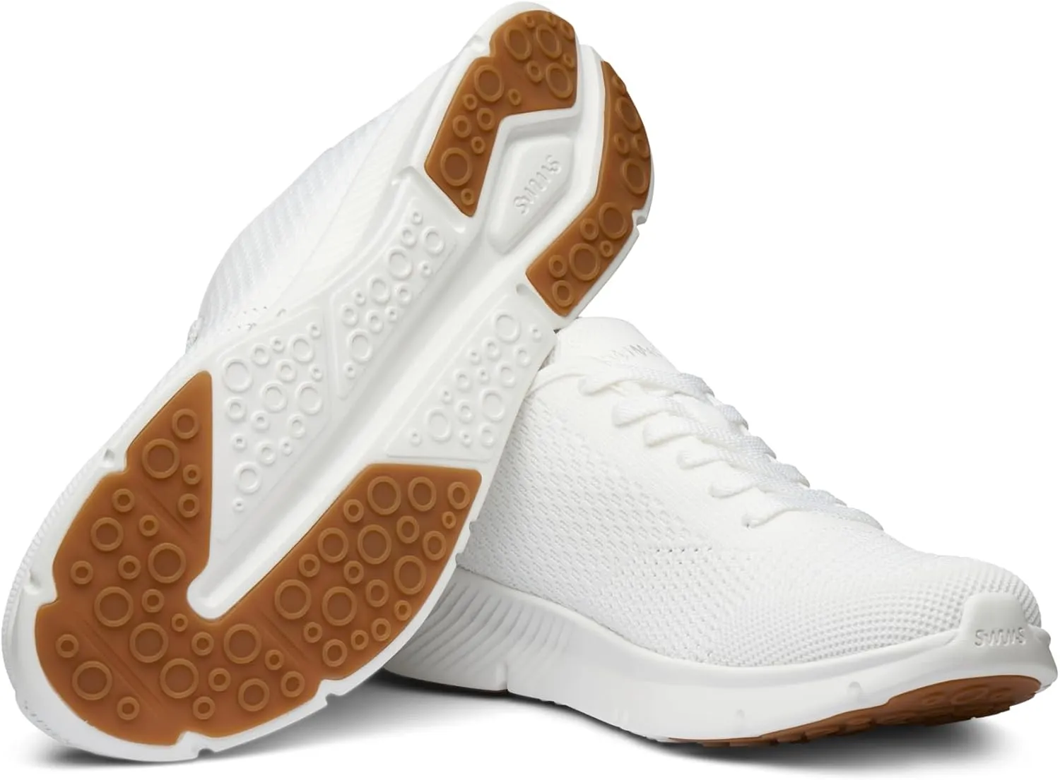 SWIMS Men's Mare Trainer Sneaker, Breathable Knit Upper Lightweight Cushioned Shoe