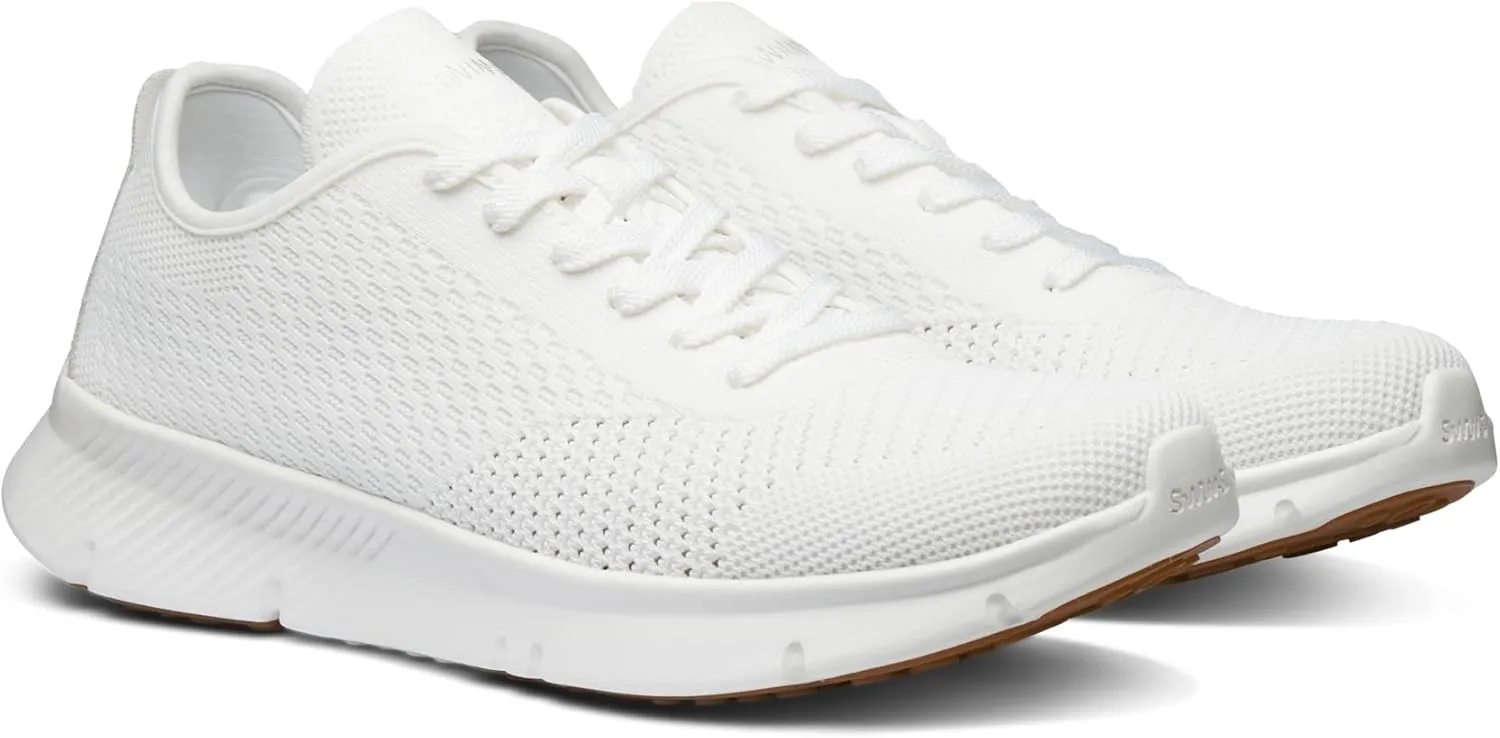 SWIMS Men's Mare Trainer Sneaker, Breathable Knit Upper Lightweight Cushioned Shoe