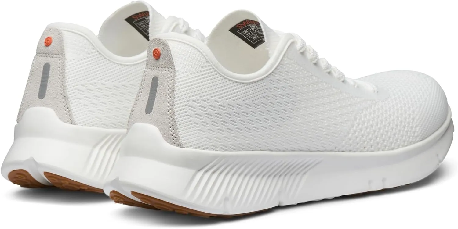 SWIMS Men's Mare Trainer Sneaker, Breathable Knit Upper Lightweight Cushioned Shoe