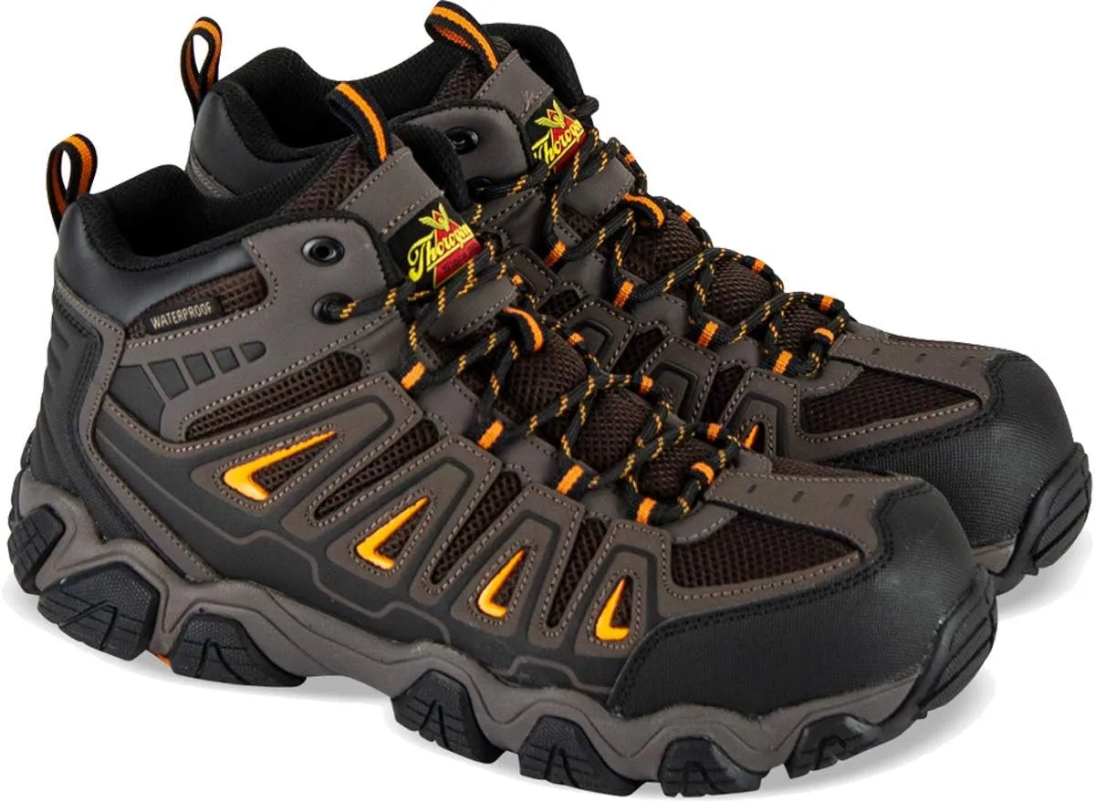 Thorogood Men's Crosstrex Series Mid Cut Waterproof, Composite Toe Hiker Boot