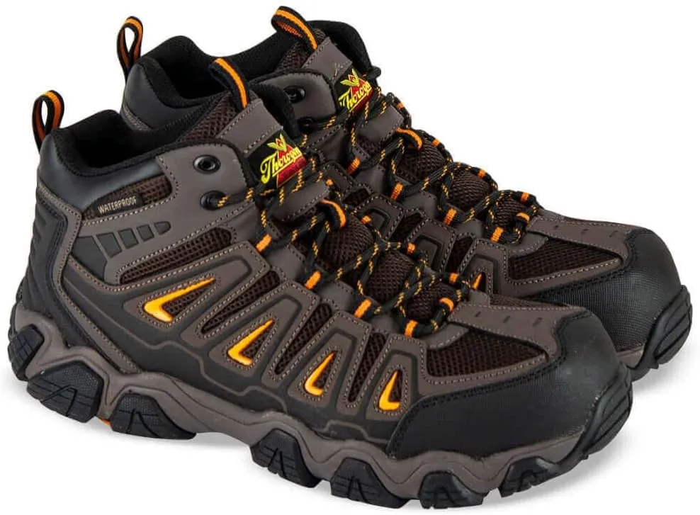 Thorogood Men's Crosstrex Series Mid Cut Waterproof, Composite Toe Hiker Boot