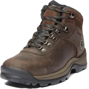 Timberland Men's Flume Mid Waterproof Hiking Boot, Dark Brown, 9