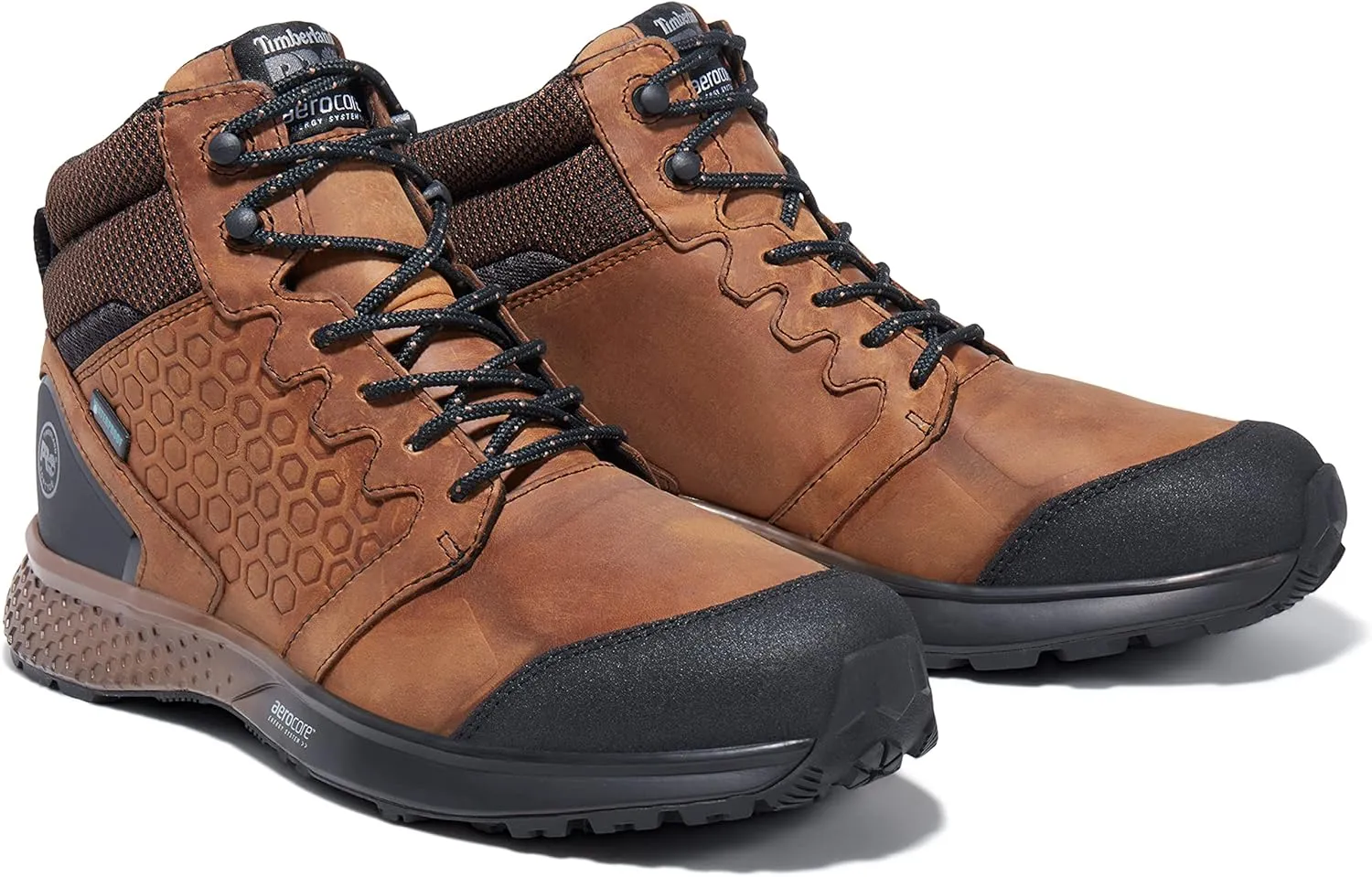 Timberland PRO Men's Reaxion Mid Soft Toe Waterproof Industrial Hiker Work Boot