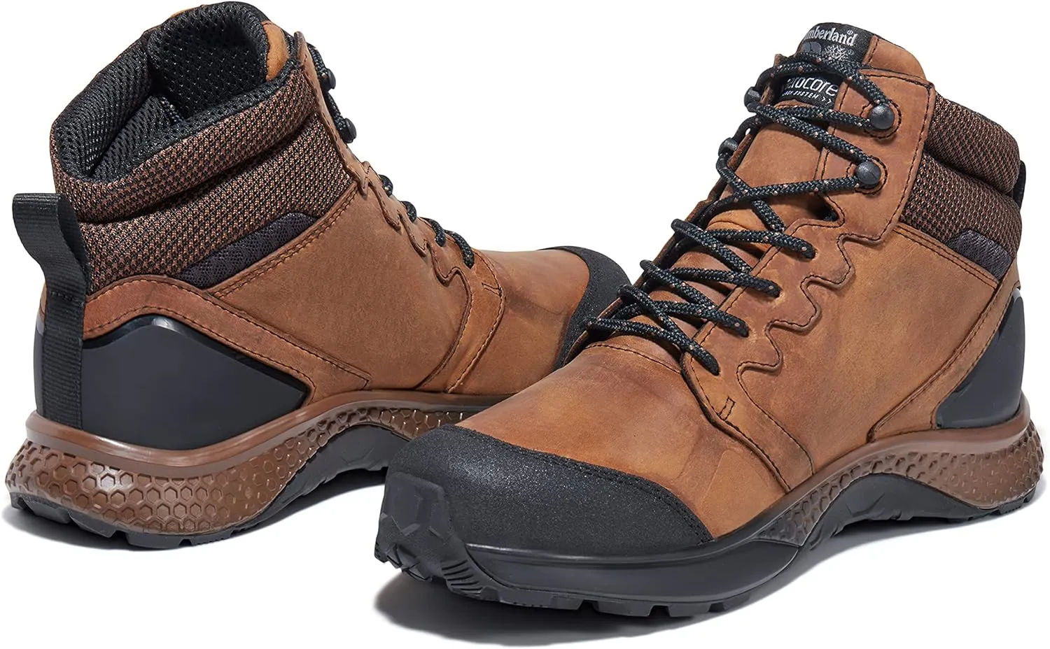 Timberland PRO Men's Reaxion Mid Soft Toe Waterproof Industrial Hiker Work Boot