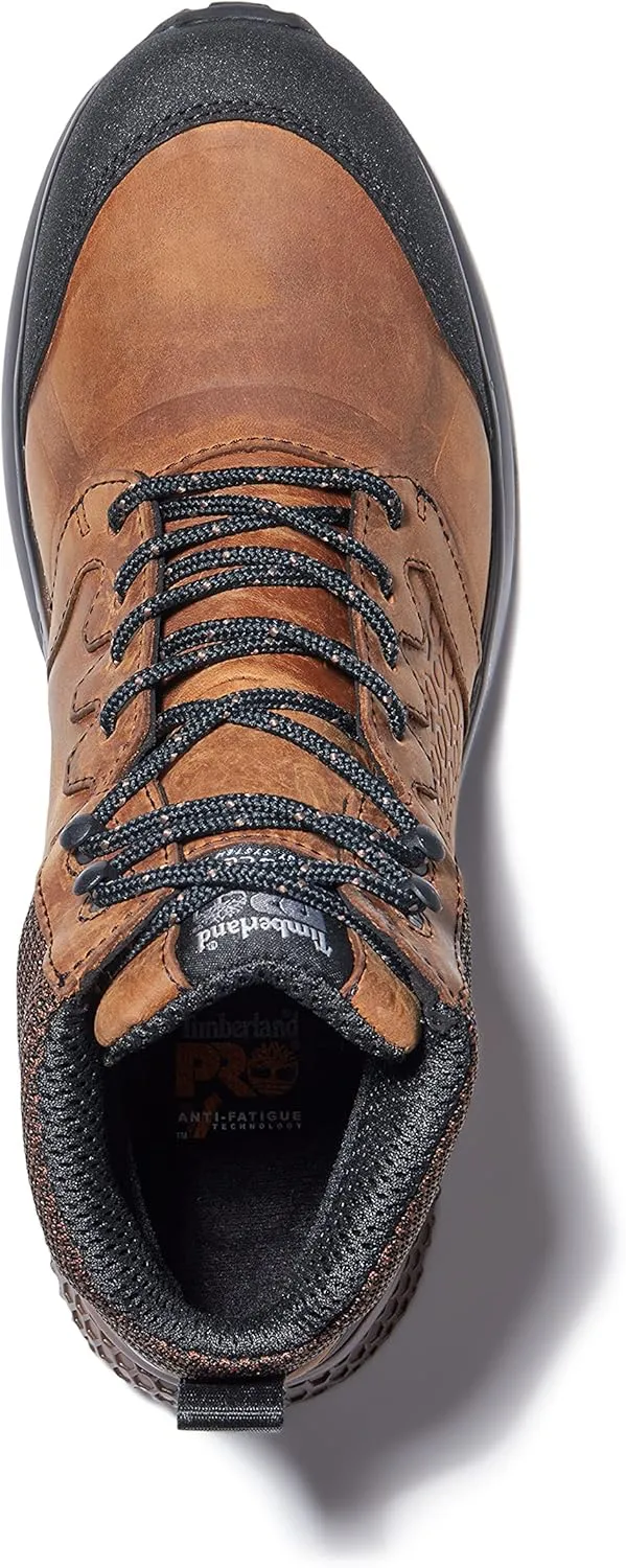 Timberland PRO Men's Reaxion Mid Soft Toe Waterproof Industrial Hiker Work Boot