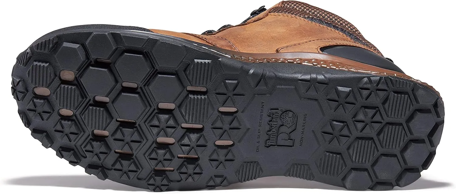 Timberland PRO Men's Reaxion Mid Soft Toe Waterproof Industrial Hiker Work Boot