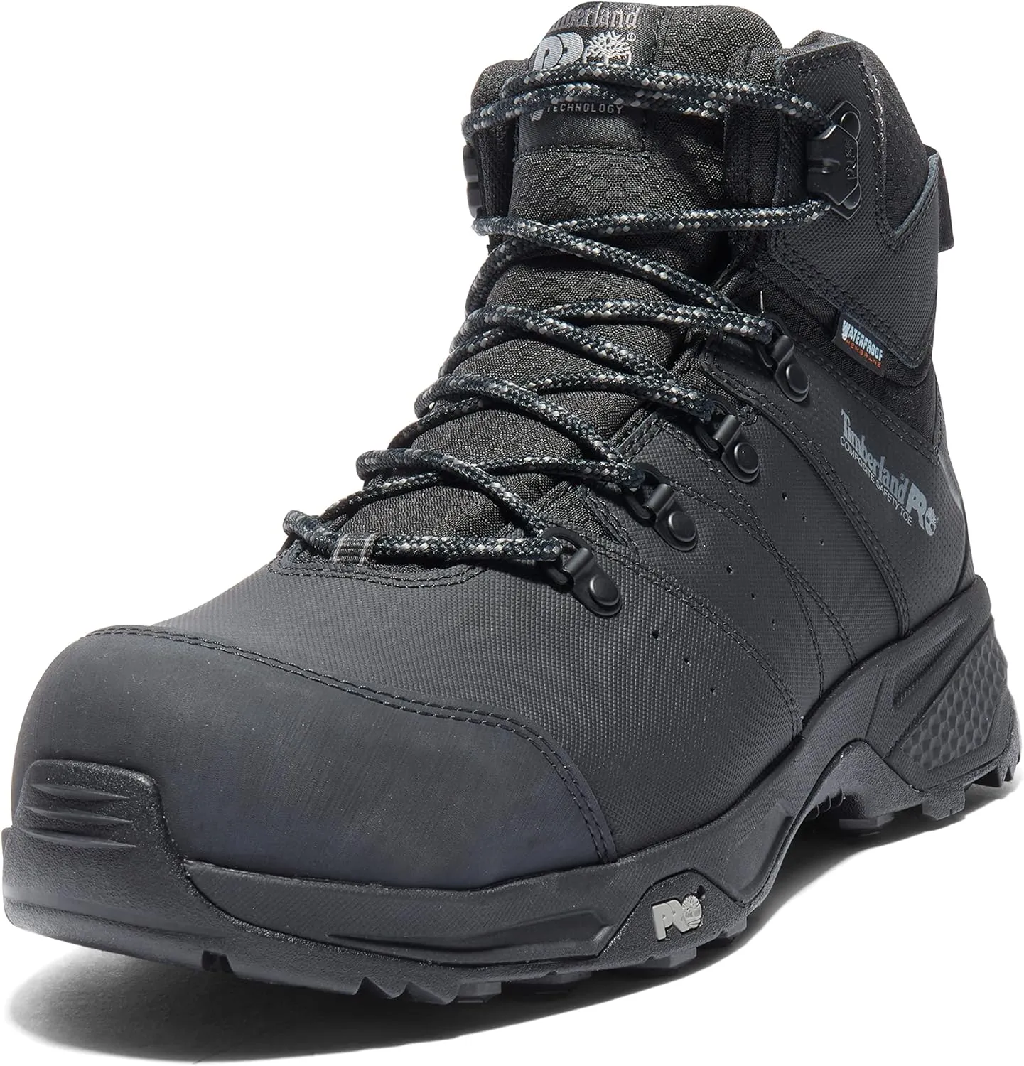 Timberland PRO Men's Switchback 6 Inch Composite Safety Toe Puncture Resistant Waterproof Industrial Hiker Work Boot