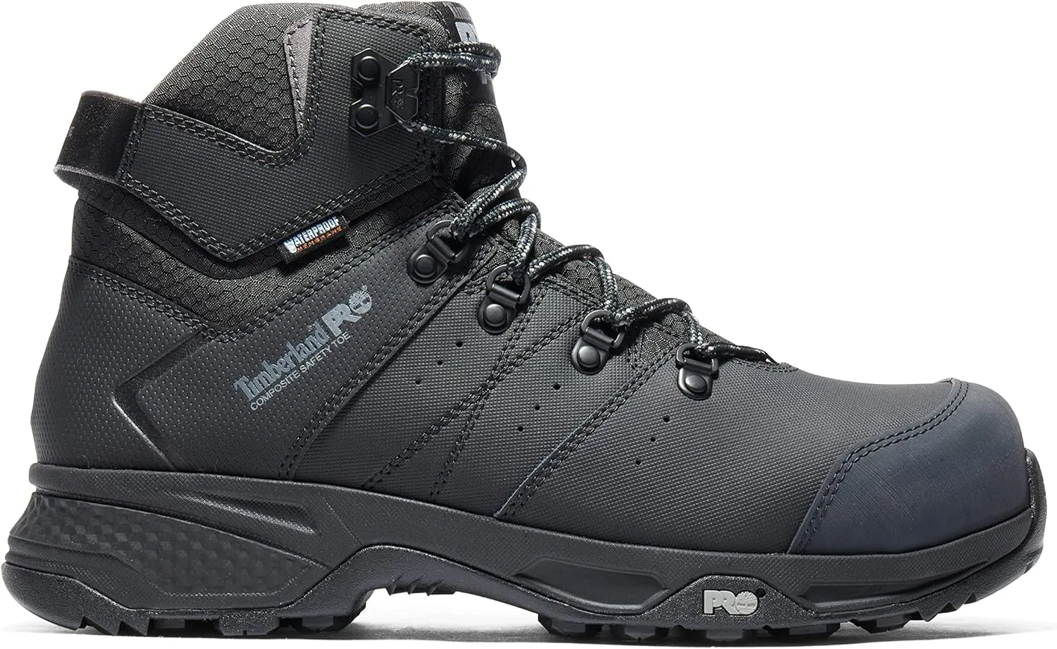 Timberland PRO Men's Switchback 6 Inch Composite Safety Toe Puncture Resistant Waterproof Industrial Hiker Work Boot