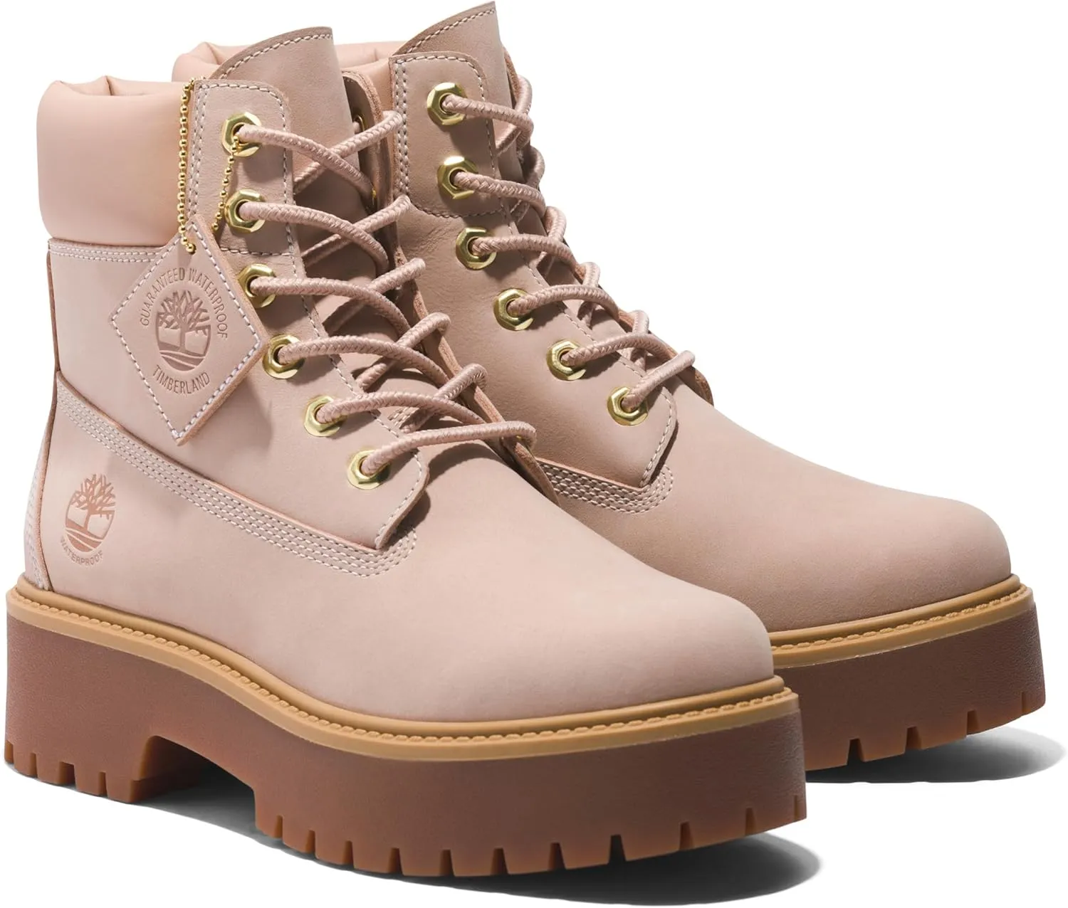 Timberland Women's Stone Street 6 " Lace Up Waterproof