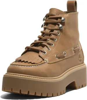 Timberland Women's Stone Street Mid Lace Up Fashion Boot