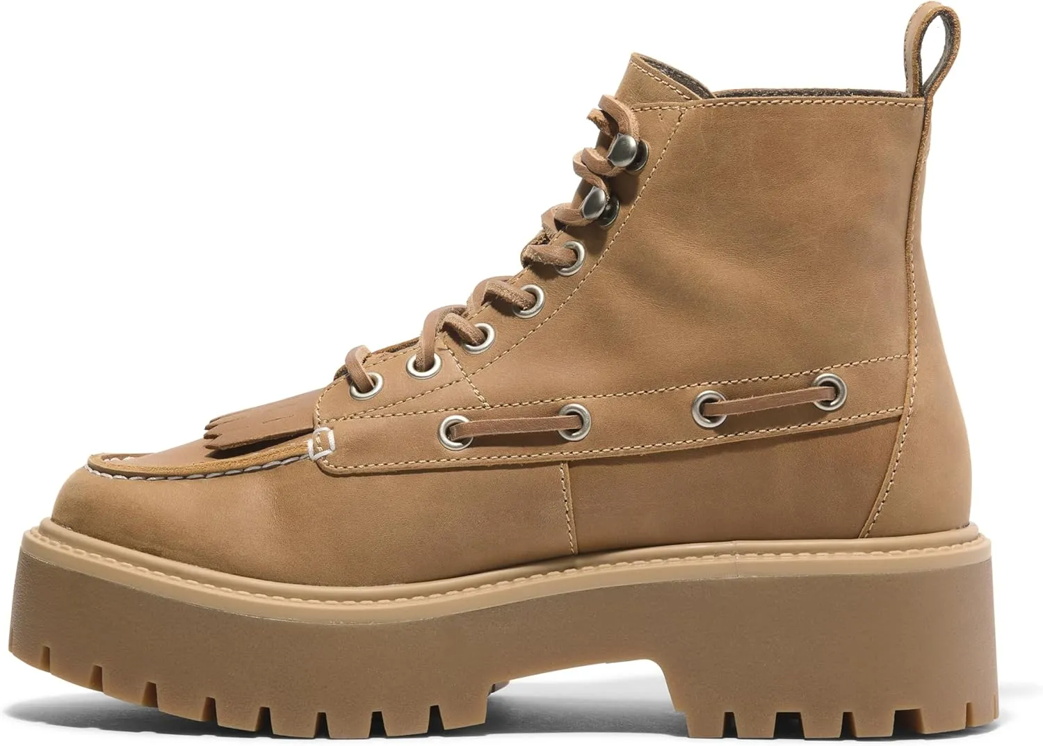 Timberland Women's Stone Street Mid Lace Up Fashion Boot