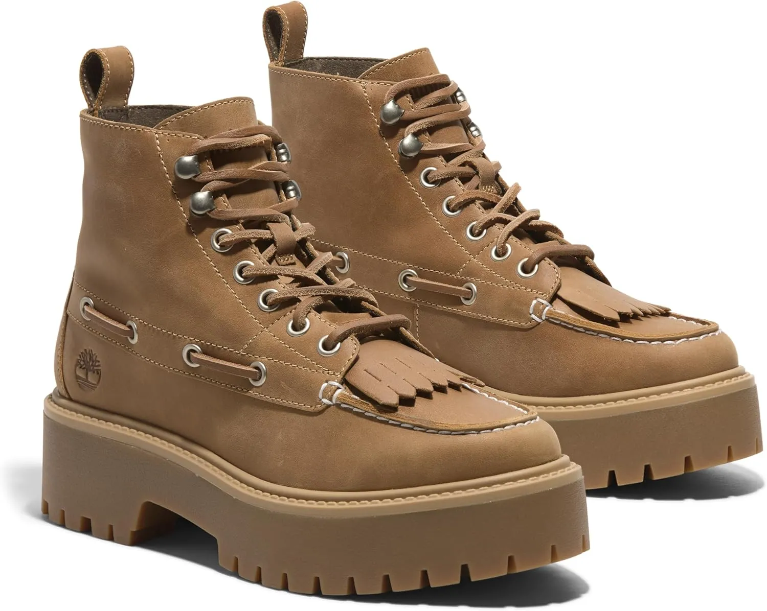 Timberland Women's Stone Street Mid Lace Up Fashion Boot