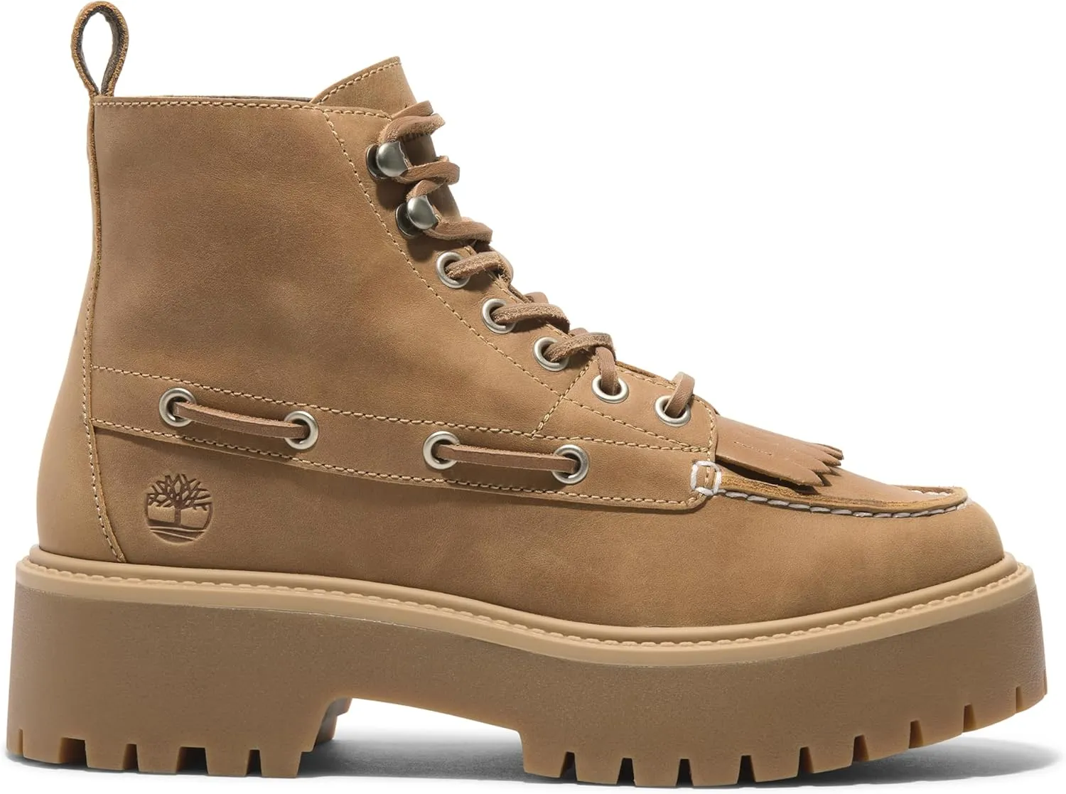 Timberland Women's Stone Street Mid Lace Up Fashion Boot