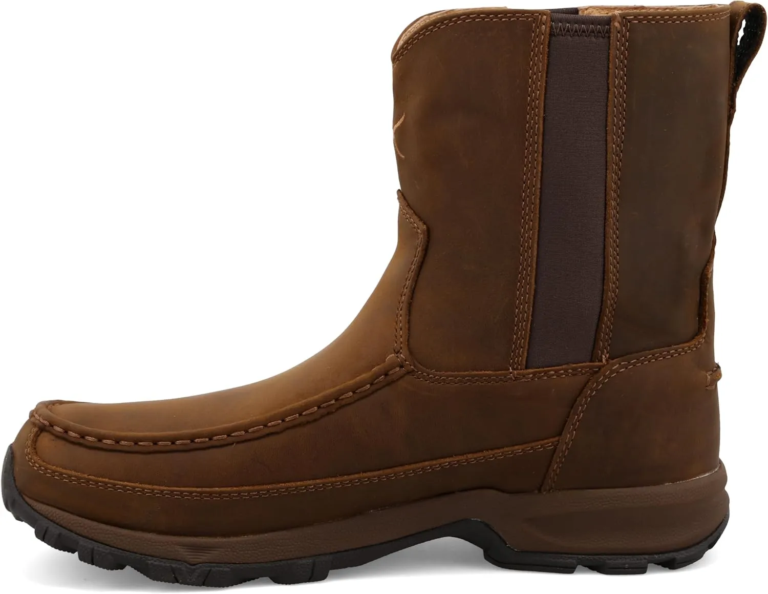 Twisted X Men's 8" Pull On Hiker Boot, Moc Toe