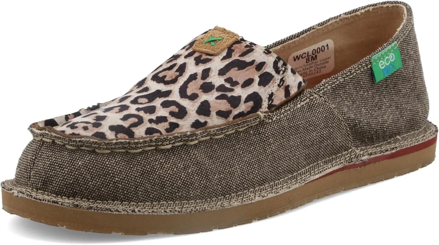 Twisted X Women's Slip-On Loafer, Moc Toe