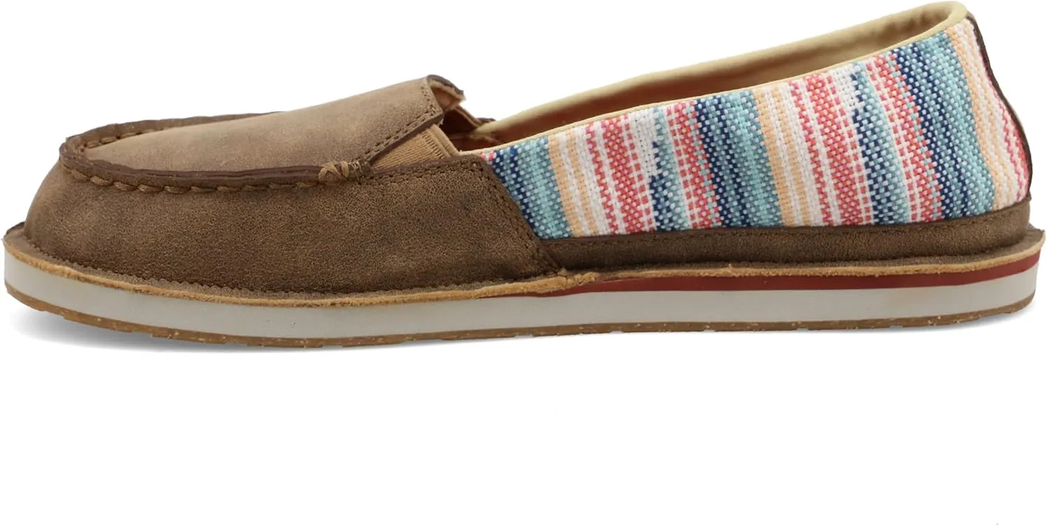 Twisted X Women's Slip-On Loafer, Moc Toe
