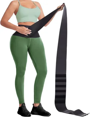 UliUli Waist Trainer for Women Snatch Me Up Bandage Tummy Wrap Invisible Plus Size Trimmer Belt Snatcher 1