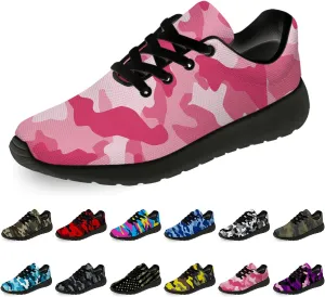 Unisex Camouflage Sneakers for Women & Men, Breathable & Lightweight, All Occasions
