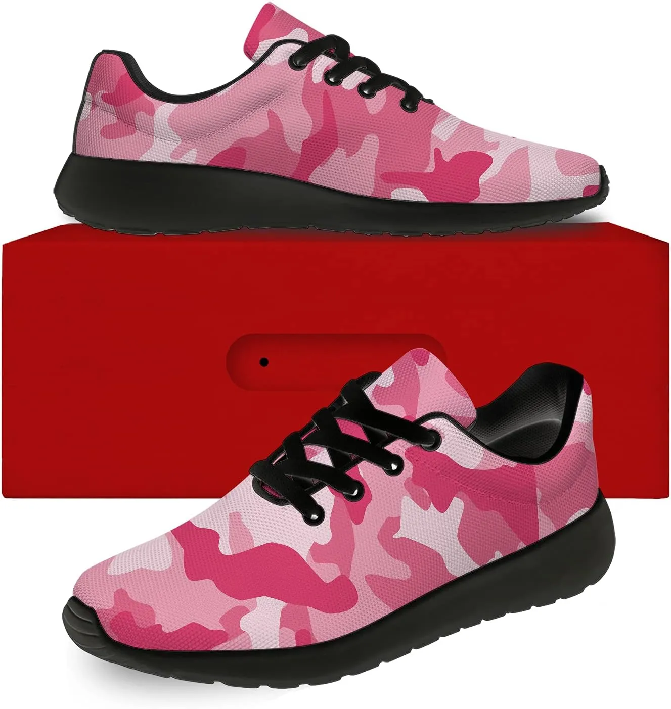 Unisex Camouflage Sneakers for Women & Men, Breathable & Lightweight, All Occasions