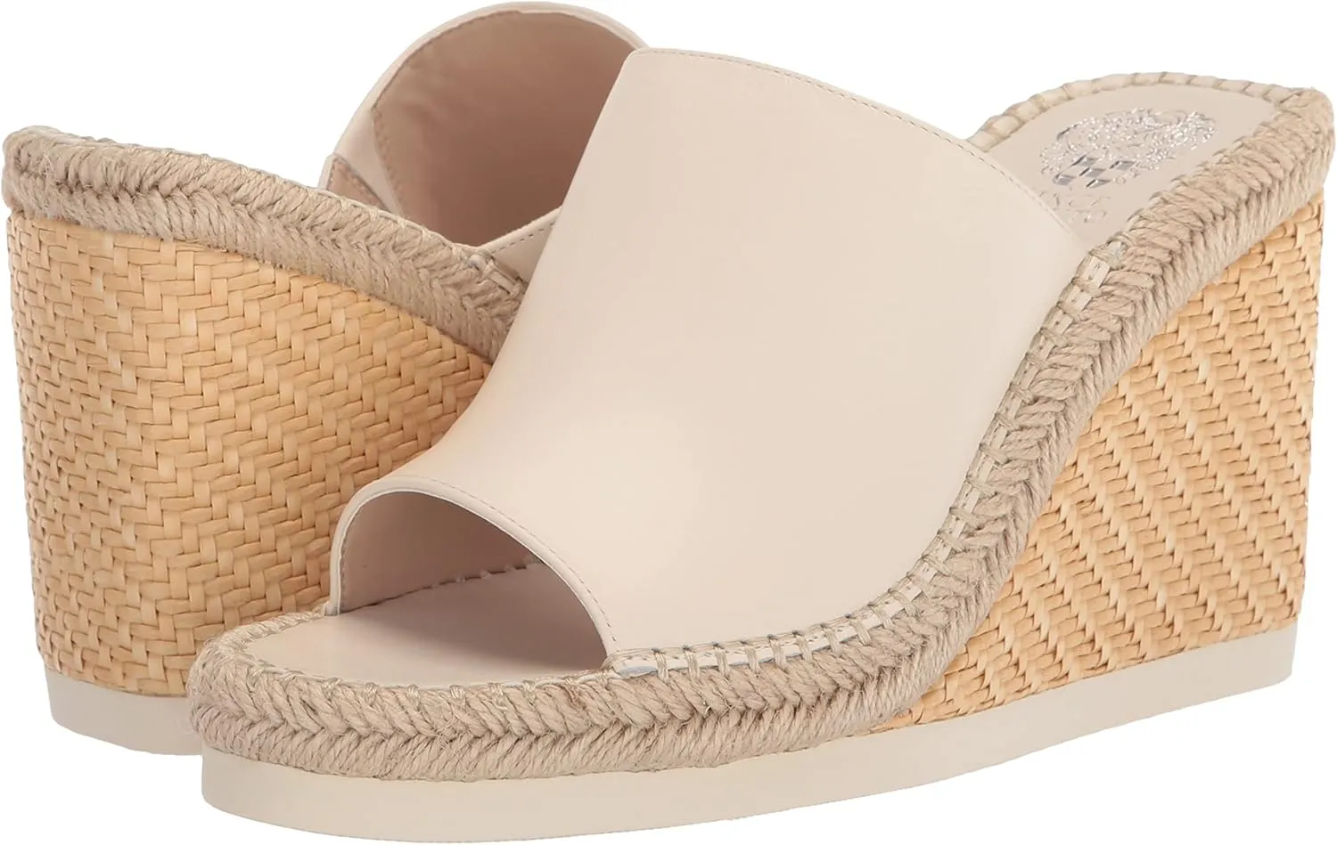 Vince Camuto Women's Brissia Raffia Wedge Sandal