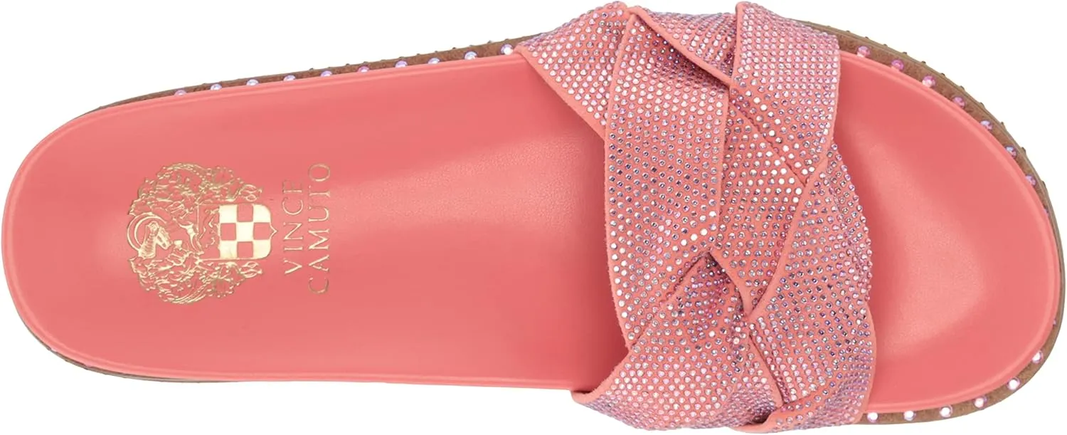 Vince Camuto Women's Footwear Kevind Woven Flat Sandal Slide