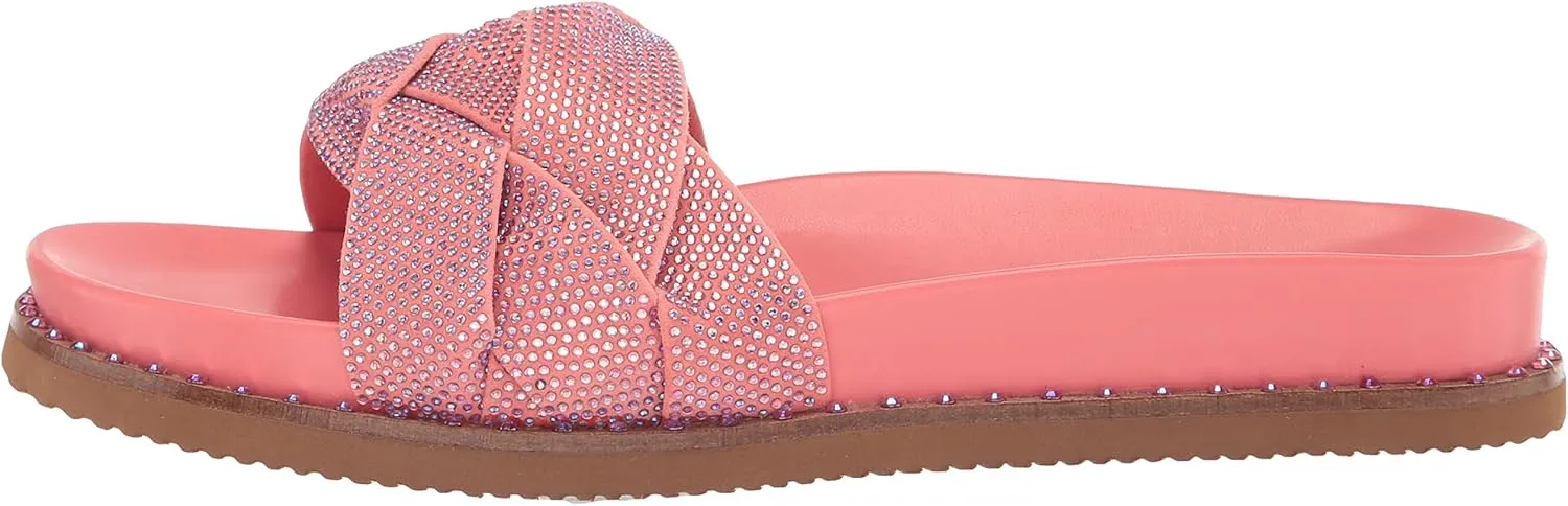 Vince Camuto Women's Footwear Kevind Woven Flat Sandal Slide