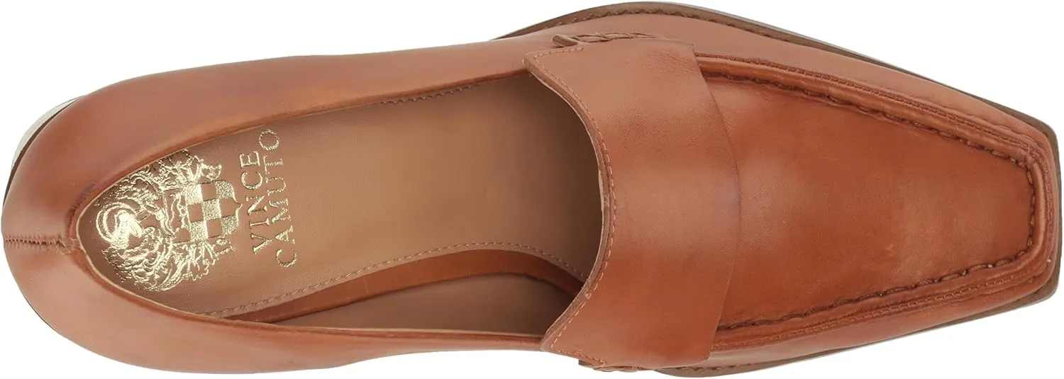 Vince Camuto Women's Footwear Segellis Stacked Heel Loafer Clog