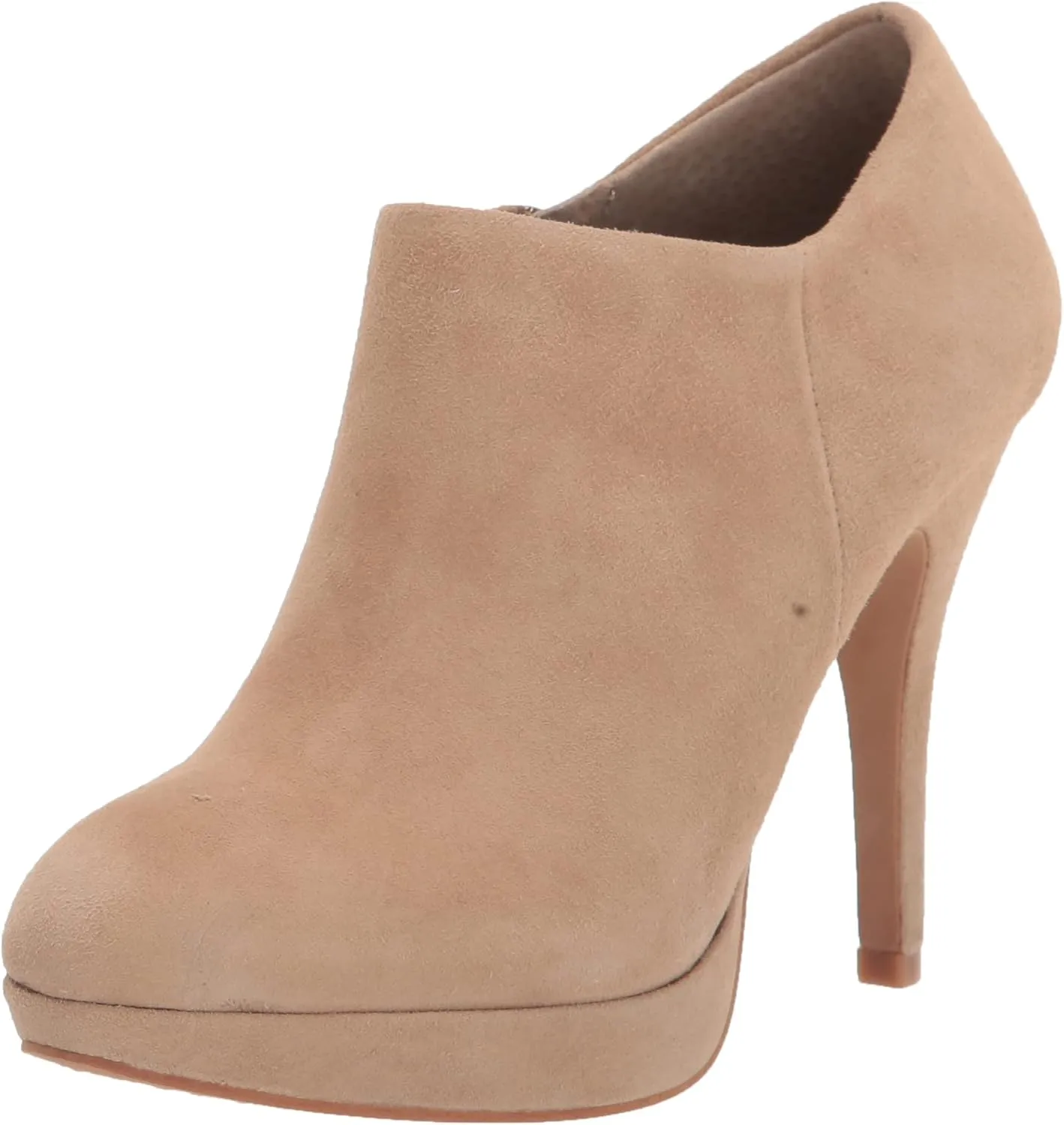 Vince Camuto Women's Footwear Women's Elvin Platform Bootie Ankle Boot, Tortilla, 8