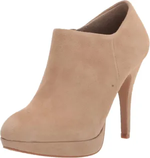 Vince Camuto Women's Footwear Women's Elvin Platform Bootie Ankle Boot, Tortilla, 8