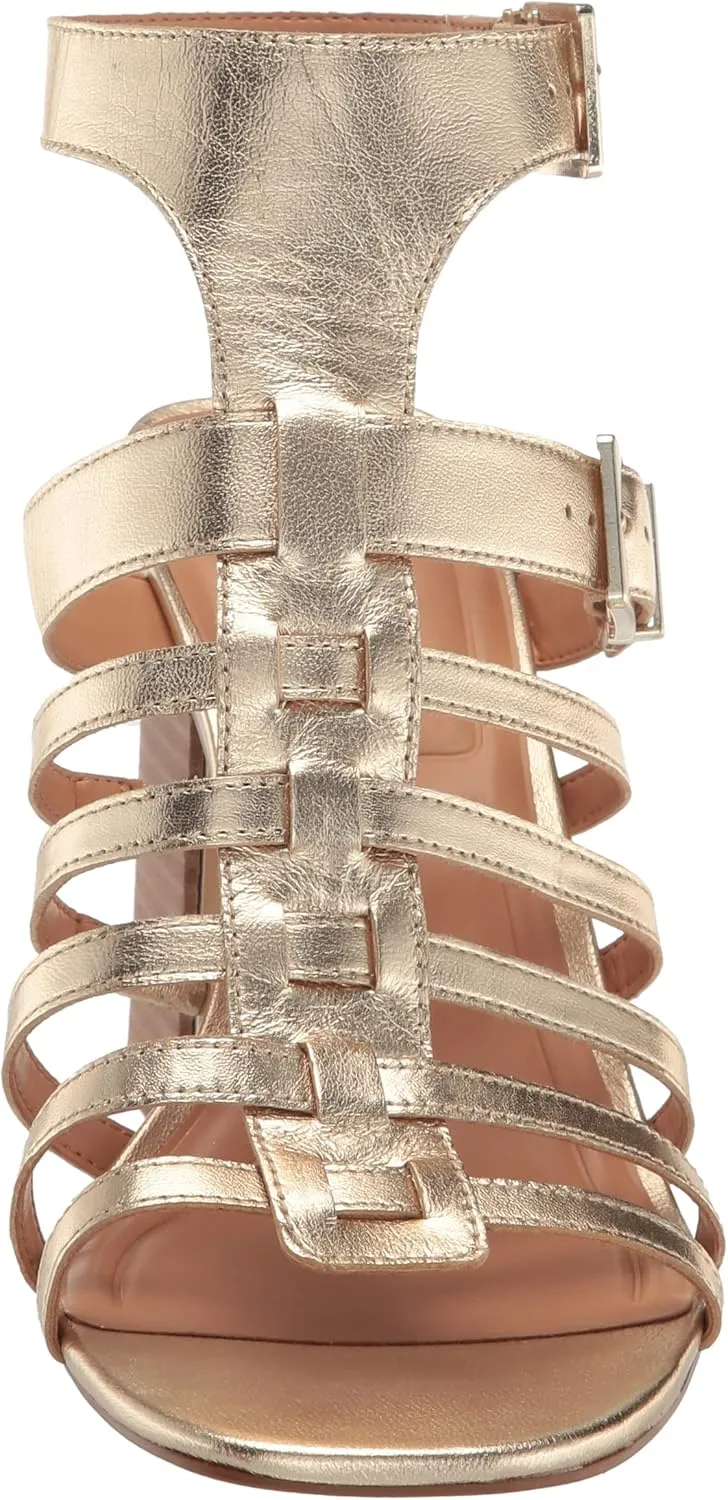 Vince Camuto Women's Hicheny Buckle High Heel Sandal Heeled