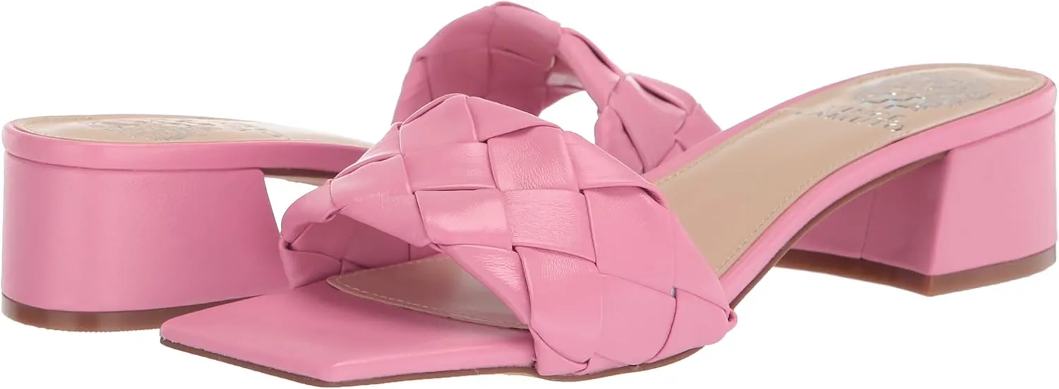 Vince Camuto Women's Semtera Woven-Strap Sandal Heeled