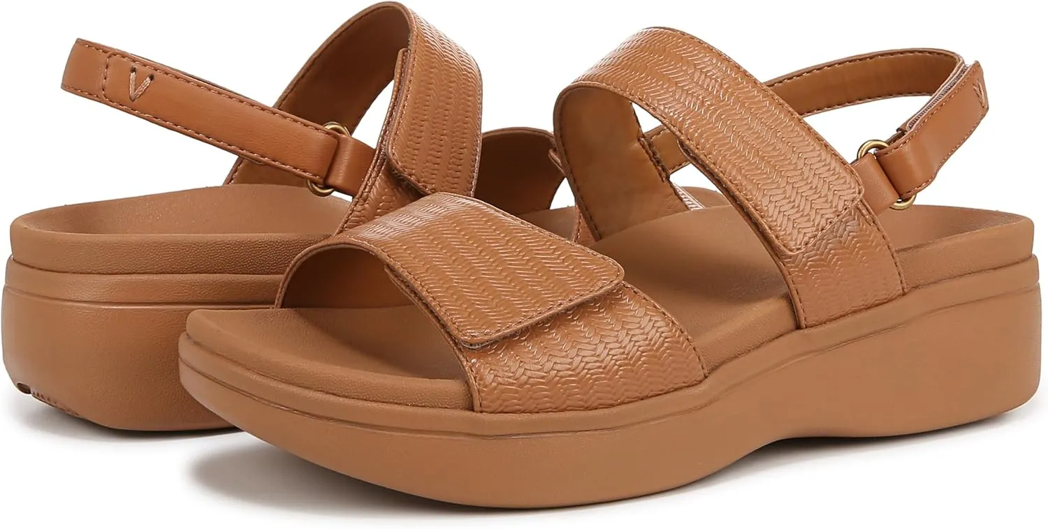 Vionic Fay Women's Platform Orthotic Adjustable Sandal