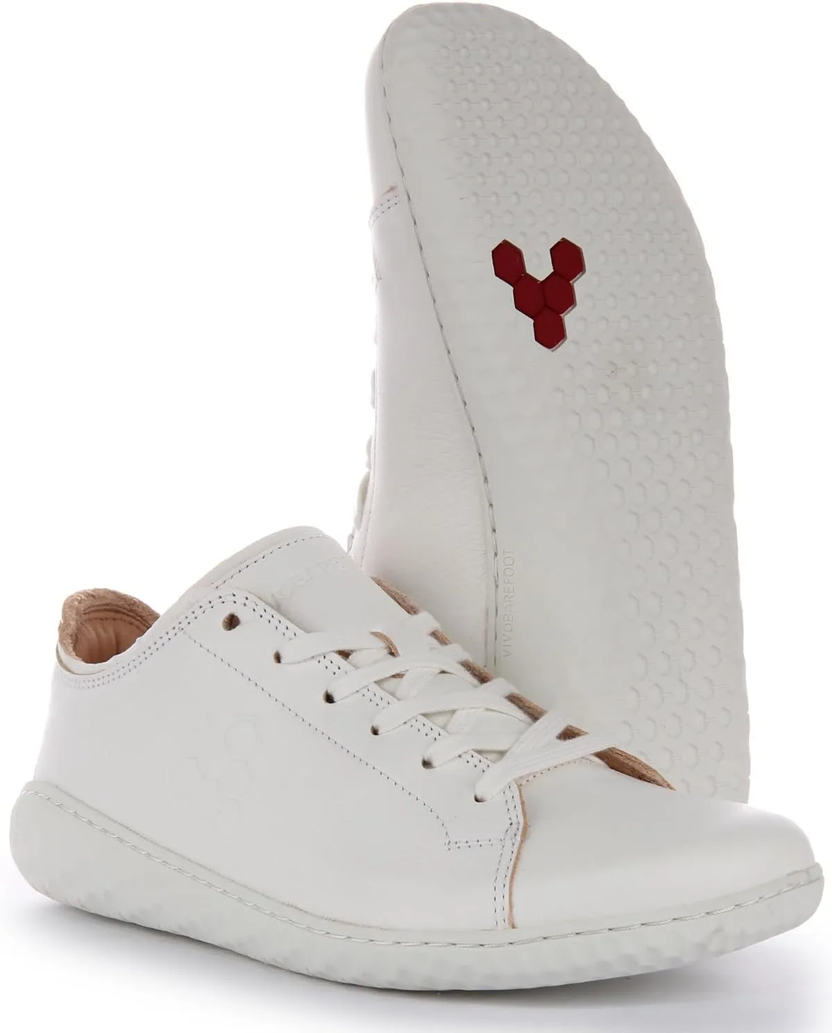 Vivobarefoot Geo Court III, Womens Everyday Barefoot Classic Designed for Premium Comfort