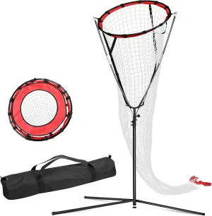 Volleyball Setter Trainer Net, Adjustable Height and Angle for Indoor and Outdoor Practice, Portable Volleyball Setter Training Equipment, Perfect for Serving, Spiking and Setting Training