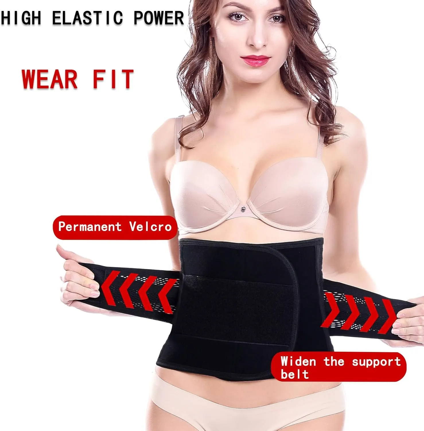 Waist Trainer for Women Back Brace Postpartum Belly Band Lower Fat Support Braceabdominal Binder Post Surgery Belt