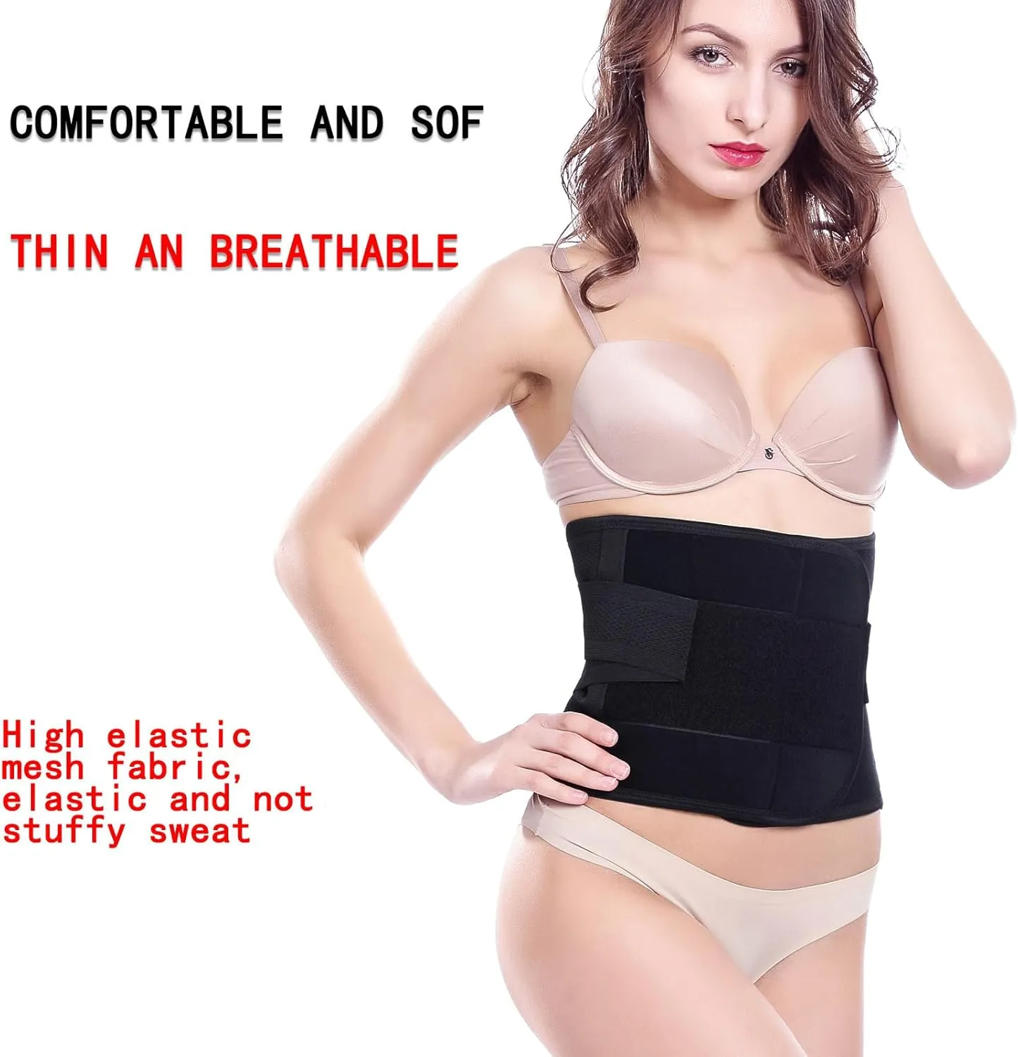 Waist Trainer for Women Back Brace Postpartum Belly Band Lower Fat Support Braceabdominal Binder Post Surgery Belt