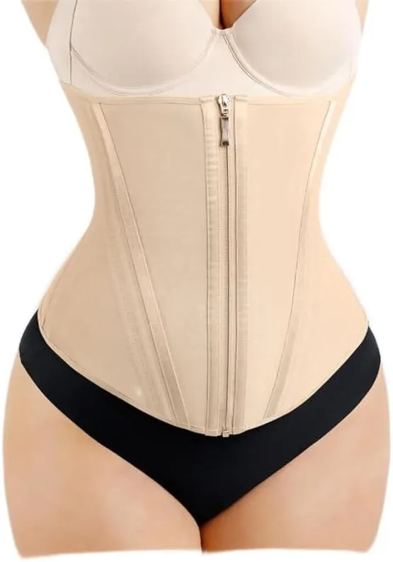 Waist Trainer for Women Latex Underbust Waist Cincher Corset Sport Faja Hourglass Body Shaper Cinturilla