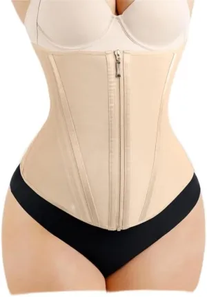 Waist Trainer for Women Latex Underbust Waist Cincher Corset Sport Faja Hourglass Body Shaper Cinturilla
