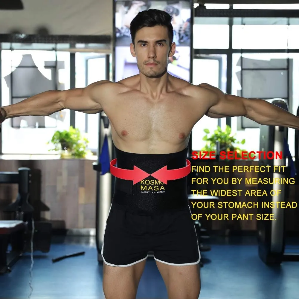 Waist Trimmer for Men, Sweat Belt for Women,Waist Trainer