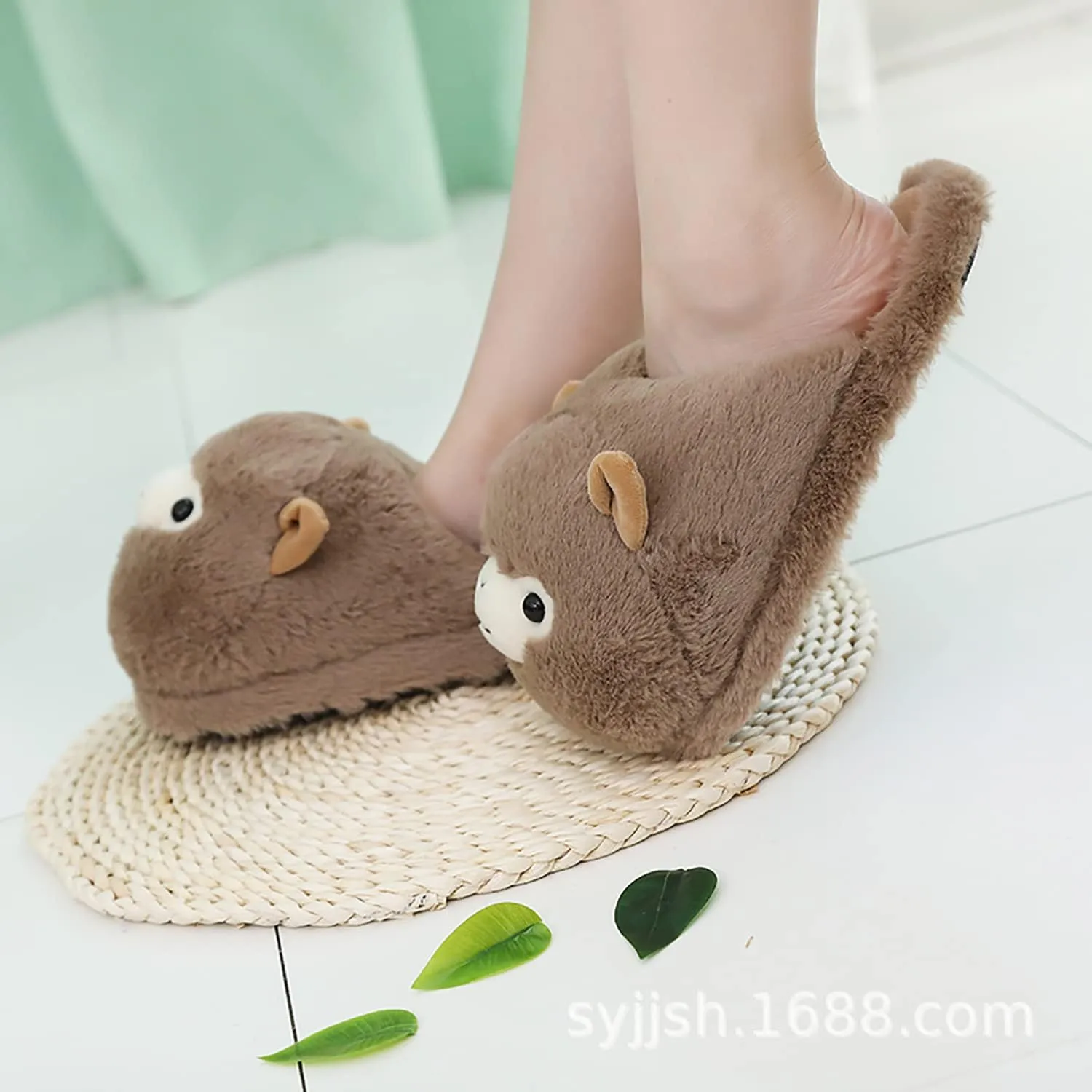 Warm Family Slippers - Soft, Comfortable, Cute & Furry Home Shoes