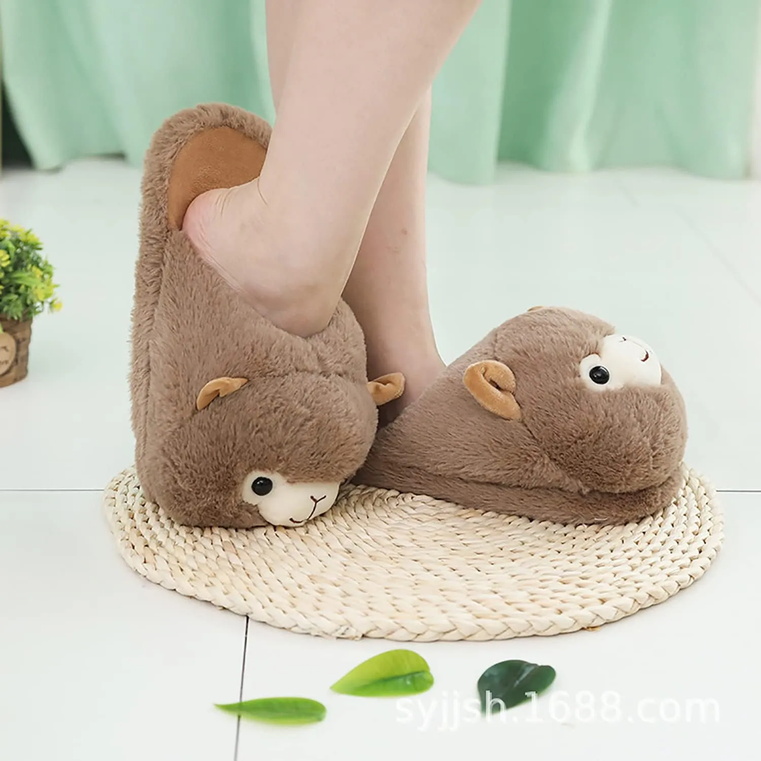 Warm Family Slippers - Soft, Comfortable, Cute & Furry Home Shoes