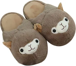 Warm Family Slippers - Soft, Comfortable, Cute & Furry Home Shoes