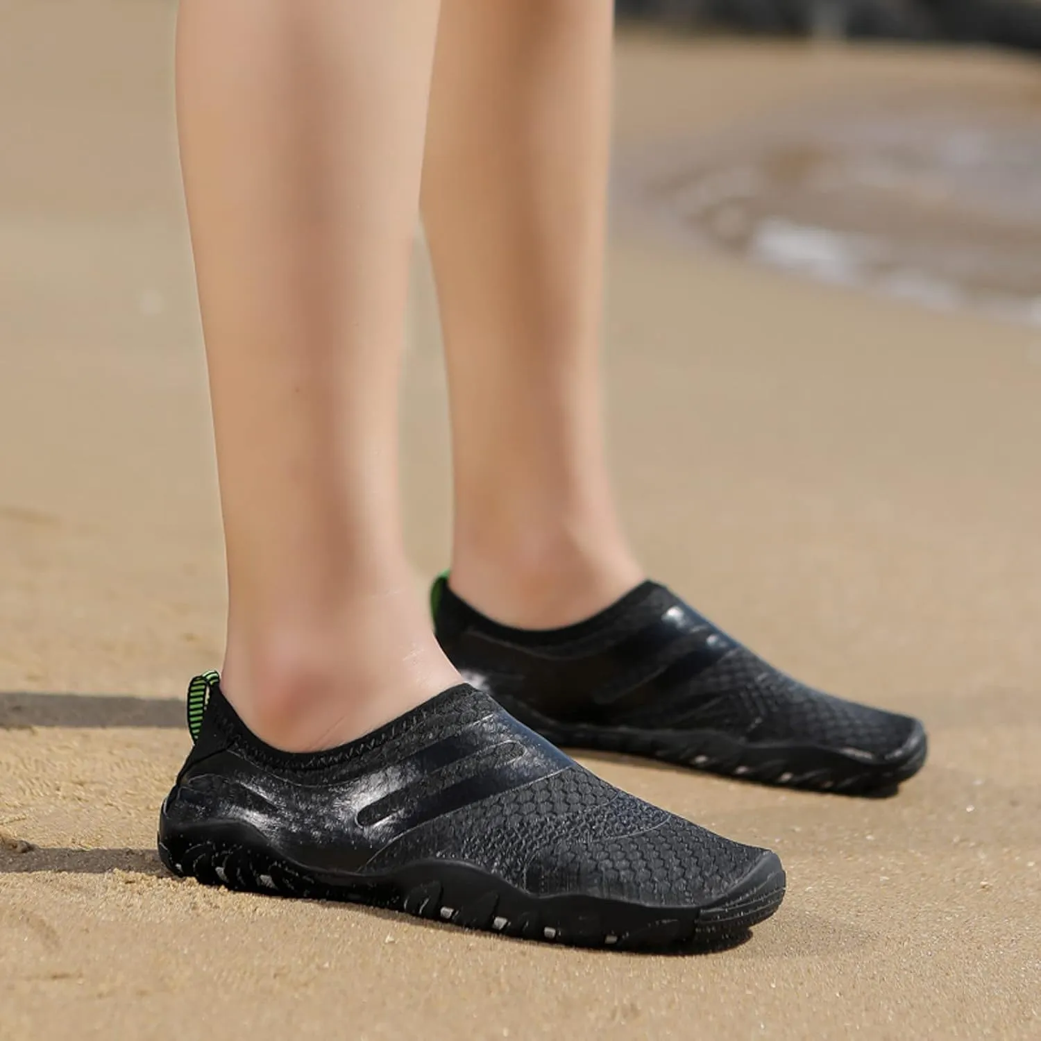 Water Shoes Men Closed Toe Non Slip Water Shoes for Hiking Women Extra Wide Water Shoes Jogging Quick Dry Pool Sports Sneaker for Beach Swim Surf Water Sport